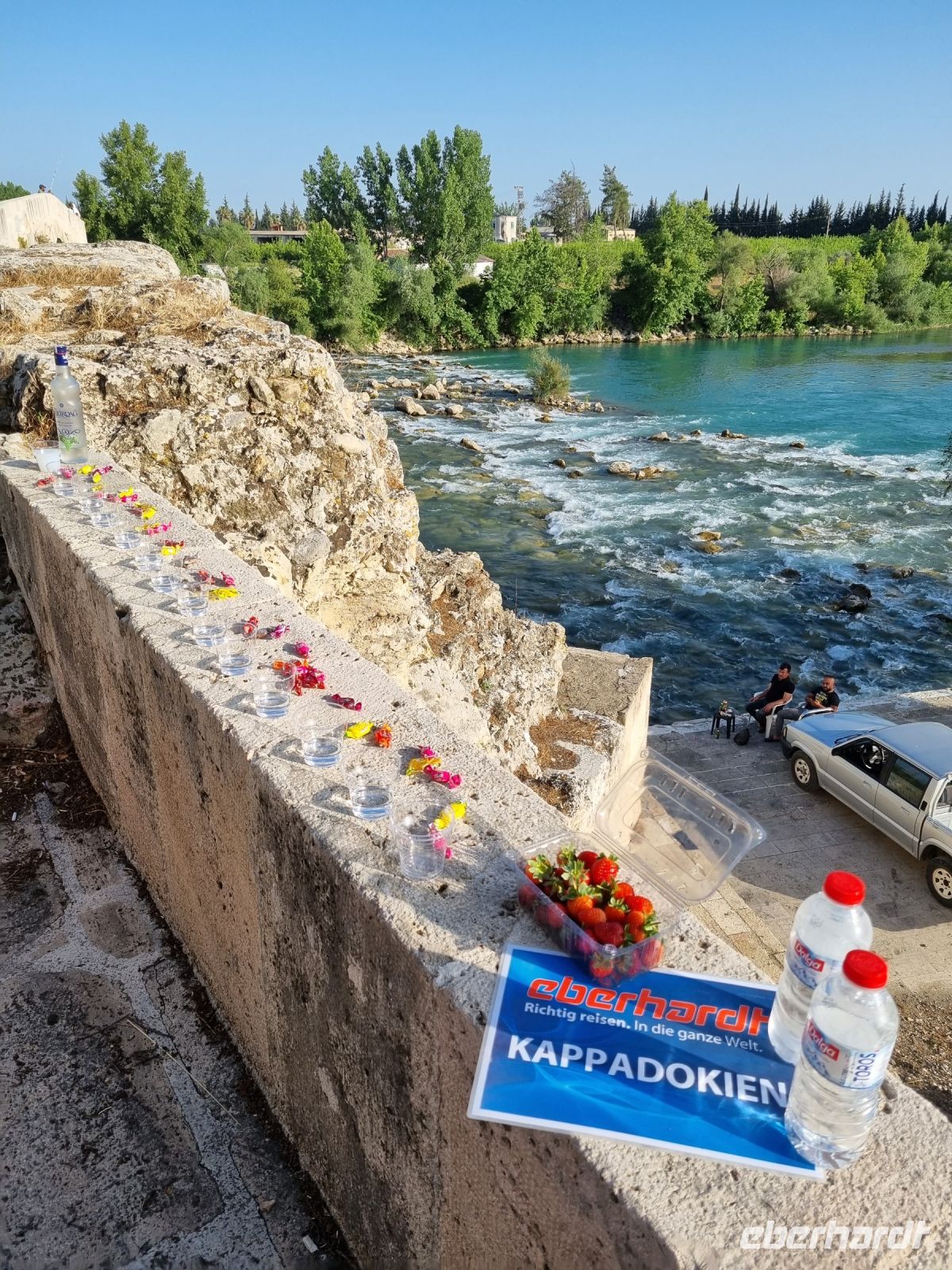 Eurymedonbrücke bei Aspendos (Abschied mit Rhaki...)