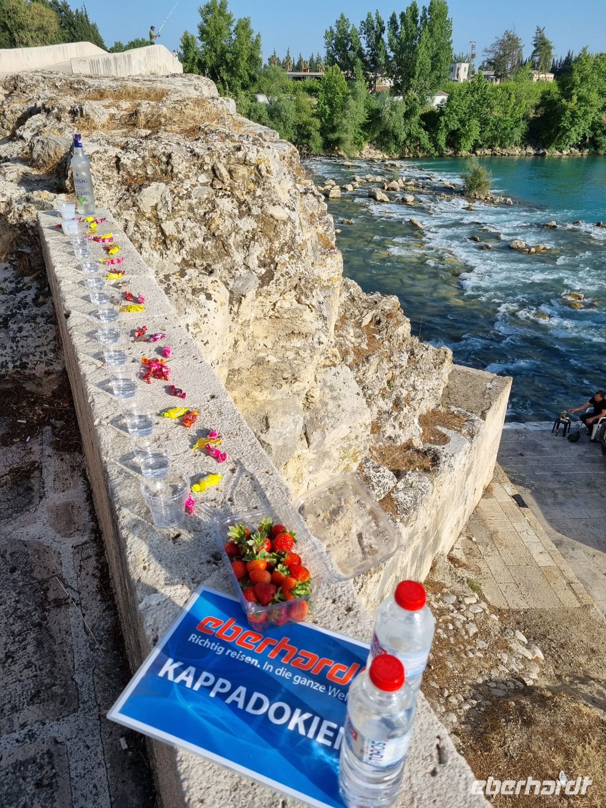 Eurymedonbrücke bei Aspendos (Abschied mit Rhaki...)
