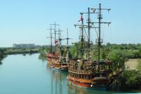 türkische Riviera: Fluss Manavgat bei Side (Fotograf: Barbara Findeiss)