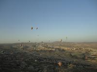 Blick über Kappadokien