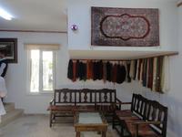 in der Teppichknüpferei