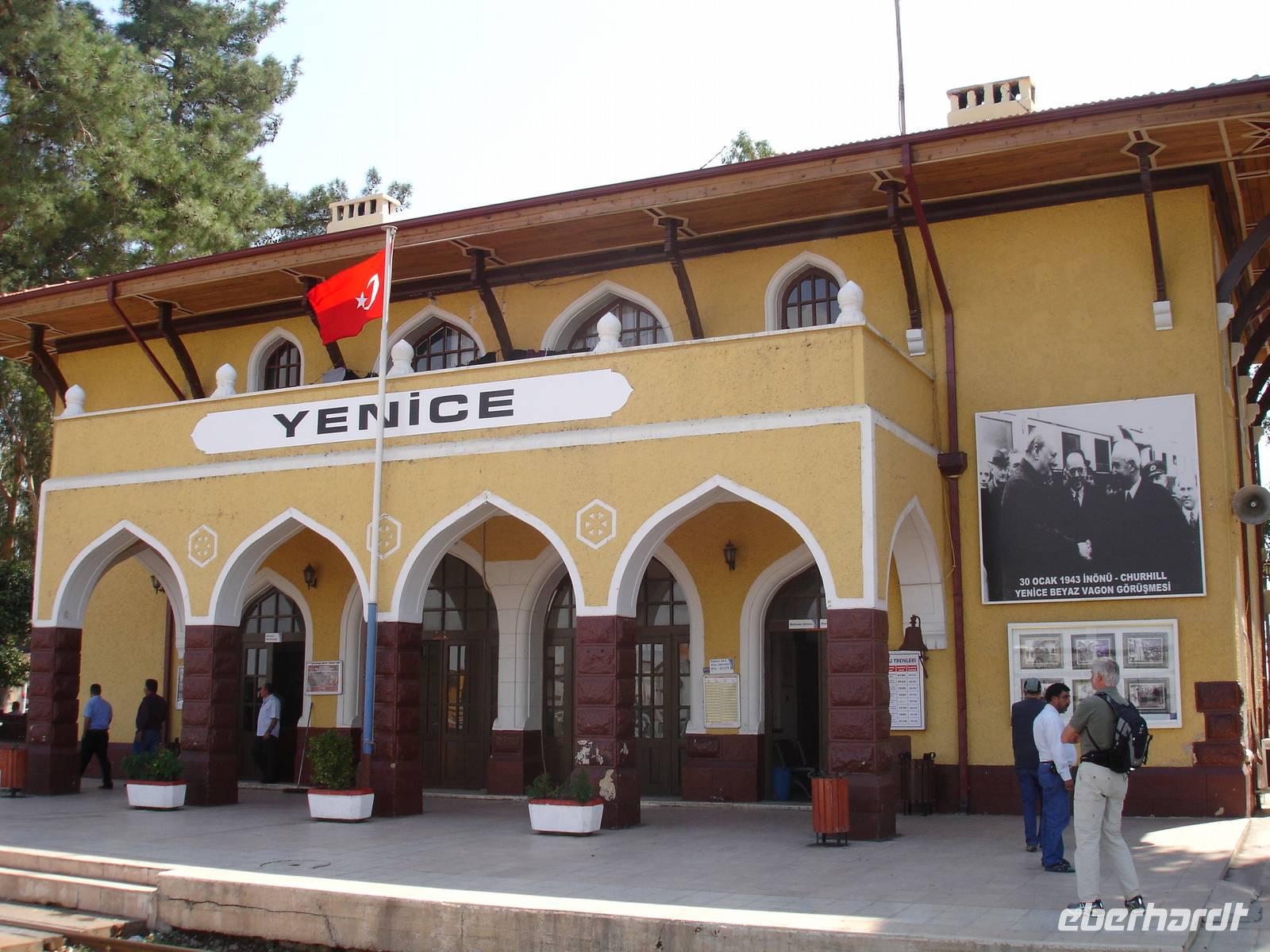 Fahrt mit der Bagdad-Bahn - Ankunftsort