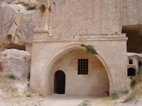 Zelve-Tal - Moschee mit christlichen Zügen