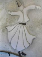 Ein Derwisch als Wandbild