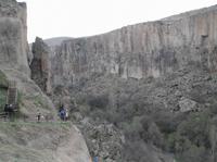 Abstieg zu Talwanderung