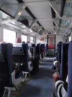 Im Zuginneren -ganz modern