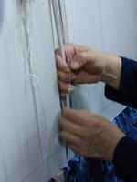 Teppichknoten knoten will gelernt sein..