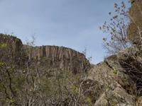 der Blick hinauf..(Ihlara-Schlucht)