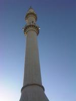 Moscheeturm in Ortahisar