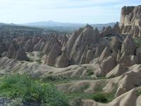 Blick über die Tuffsteinlandschaft