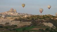 Blick vom Ballon Richtung Uchisar