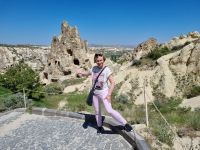 Freilichtmuseum Göreme (Reisebegleiterin Katrin)
