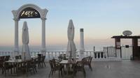 Morgenstimmung in unserem Hotel in Antalya (Foto Barbara Findeiss)