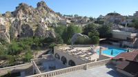 unser Hotel in Kappadokien: Hotel Dilek Kaya in Ortahisar (Fotograf Barbara Findeiss)
