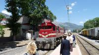 unsere Bahn kommt
