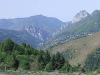 Fahrt durch die Küre-Berge