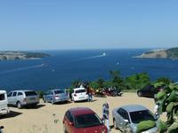 Blick auf die Mündung des Bosporus ins Schwarze Meer