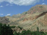 Fahrt durch die Berge