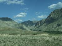 Fahrt durch die Berge