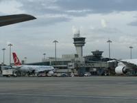 Ankunft auf dem Flughafen in Istanbul