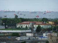 Blick vom Hotel auf das Marmarameer