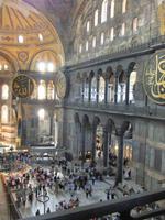 Blick von der Empore der Hagia Sophia
