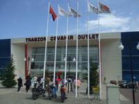 Letzter Halt am Einkaufscenter in Trabzon