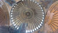 028 - die 55 Meter hohe Kuppel der Hagia Sophia - 1500 Jahre alte Baukunst