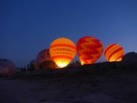 Start der Ballonfahrt 