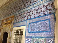 Wanddekoration im Topkapi Palast