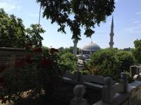 Blick zur Eyüp-Moschee