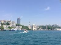 Moschee und Fußballstadion 