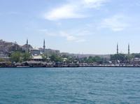 Blick auf Üsküdar vom Wasser aus