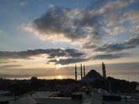 Unglaublicher Blick von der Hotelterrasse