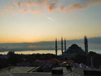 Morgenstimmung auf der Dachterrasse