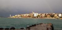 ... Üsküdar mit Regenbogen