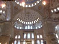 Innenraum der Blauen Moschee