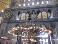 Kronleuchter in der Hagia Sophia