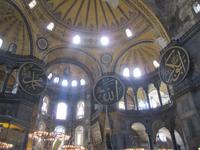 Beeindruckendes Kuppeldach der Hagia Sophia