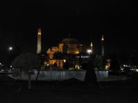 Hagia Sophia bei Nacht