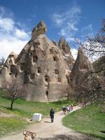 Höhlenhausfelsen bei Uchisar