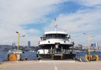Anlegestalle am Bosporus - Istanbul, Türkei
