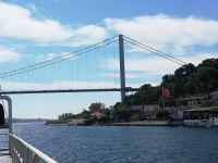Fatih-Sultan-Mehmet-Brücke - Bosporus Bootsfahrt - Istanbul, Türkei