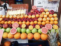 Obstlädchen  in Pera Viertel - Istanbul, Türkei 