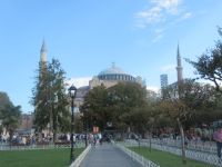 Vor der Blauen Moschee - Istanbul, Türkei