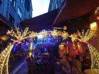 Weg zu Abchiedsabendessen - Istanbul, Türkei