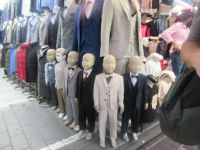 Auf der Straße zwischen großen Basar und Ägyptischen Basar - Istanbul, Türkei