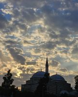 Abenddämmerung - Istanbul, Türkei