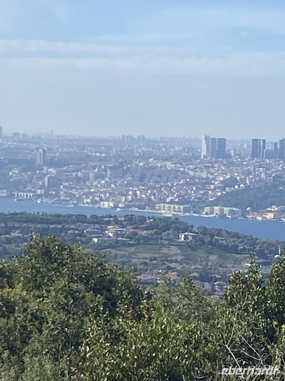 Aussicht vom Camlica Hügel