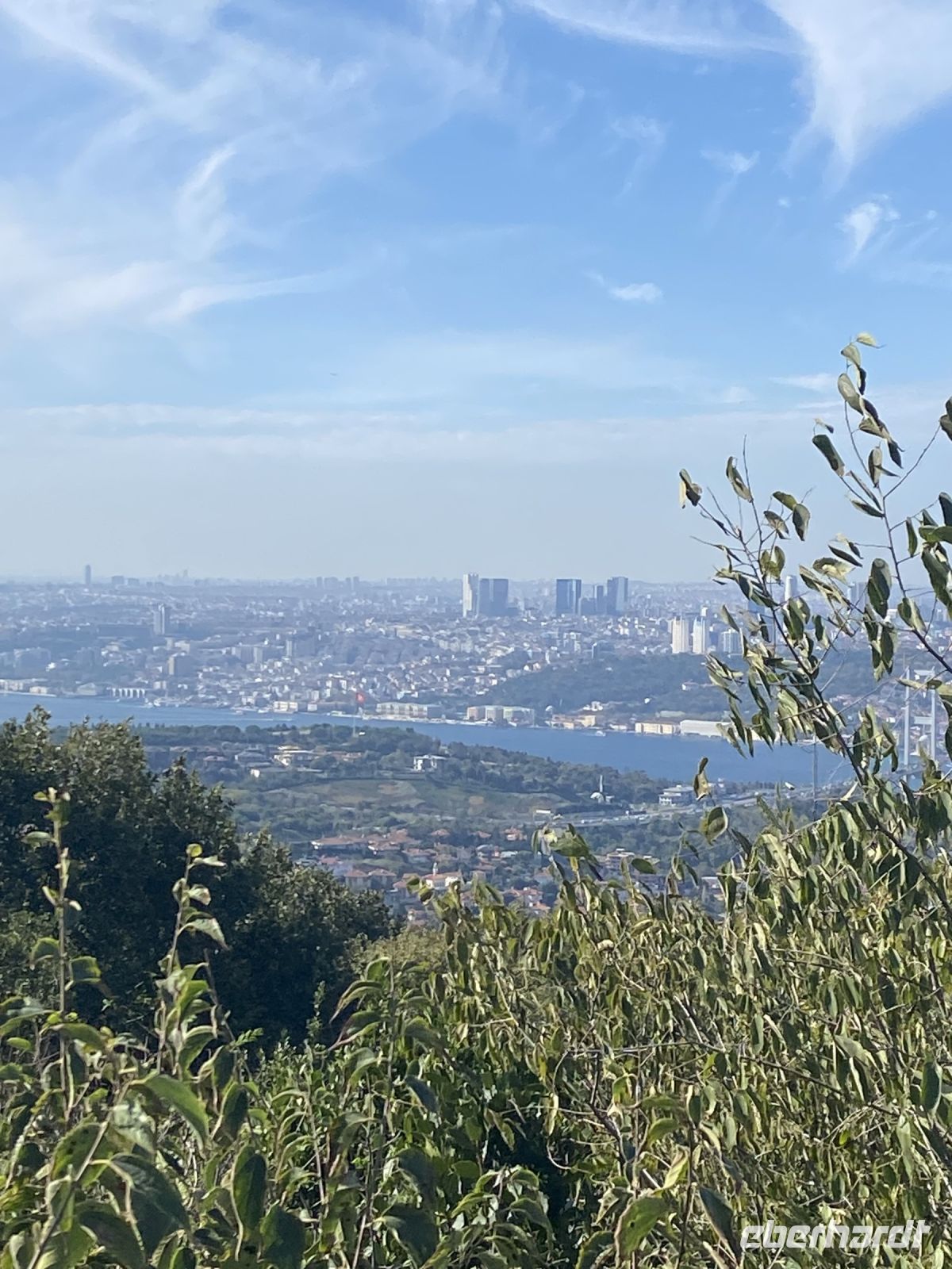 Aussicht vom Camlica Hügel